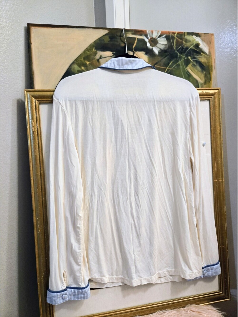 Keleigh Teller Soft Viscose Long Sleeve Pajama Set Women's Size Small - Picture 6 of 9